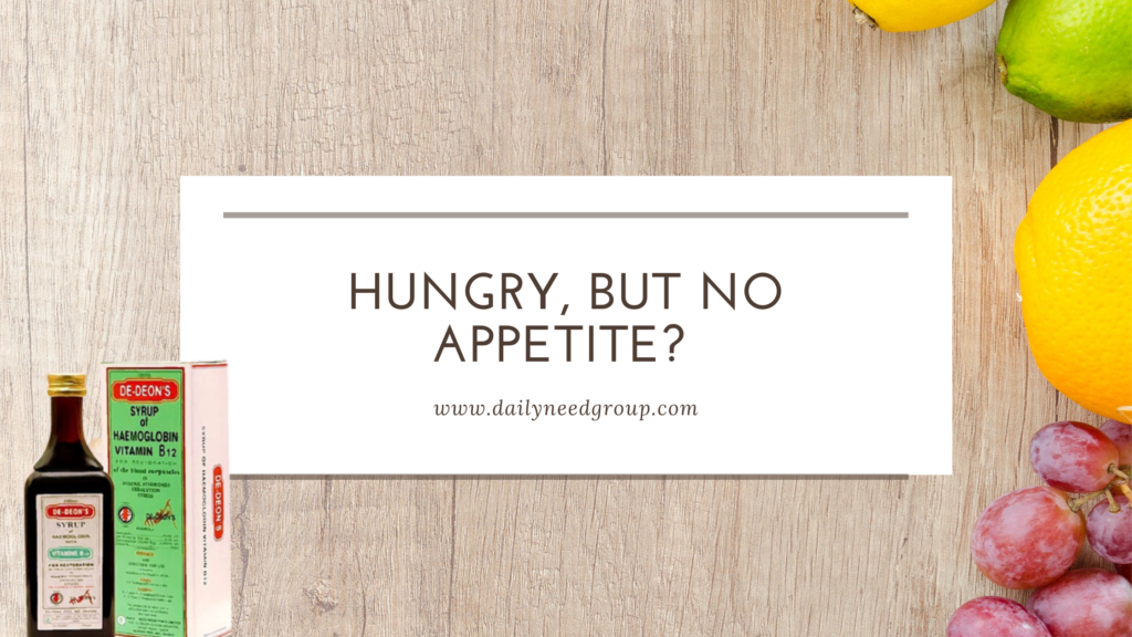Hungry, but no Appetite?
