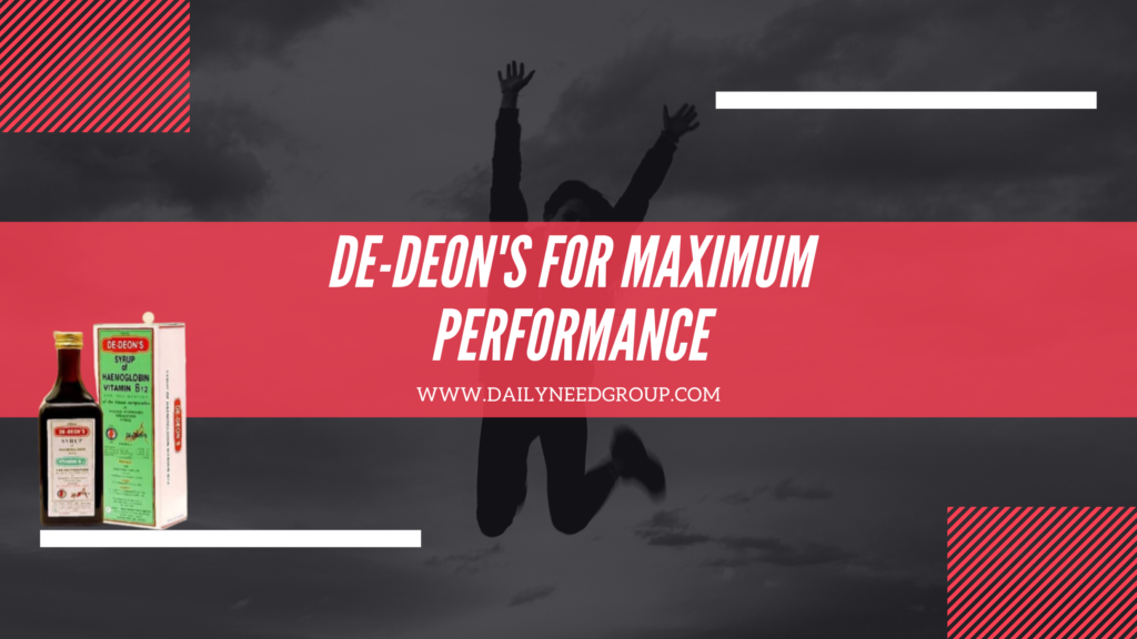 De-Deon’s for Maximum Performance.