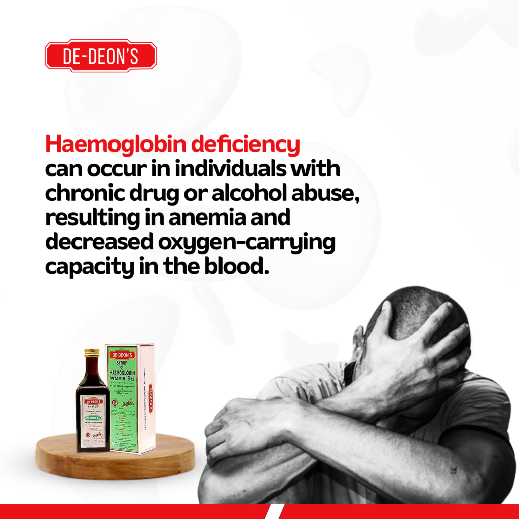 How De-deon’s Syrup with Haemoglobin and Vitamin B12 Can Address Haemoglobin Deficiency